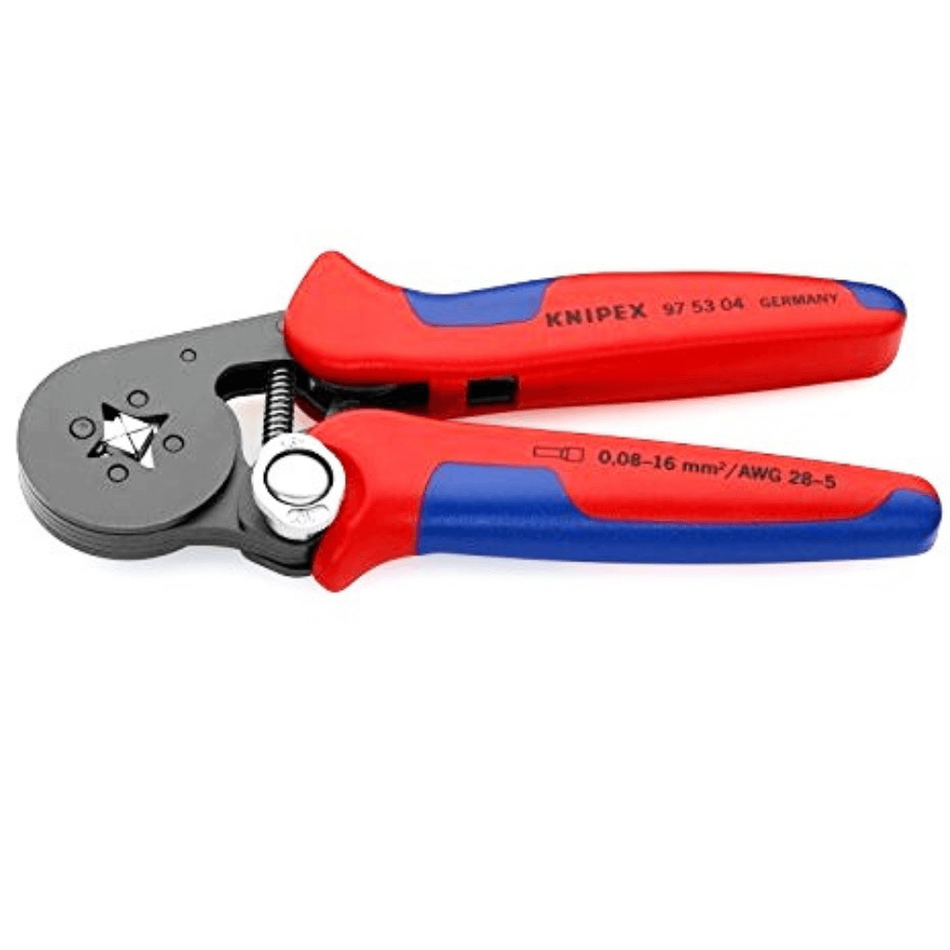 Cleste sertizare pini 0.08-16mm² cu autoreglaj, Knipex 97 53 04