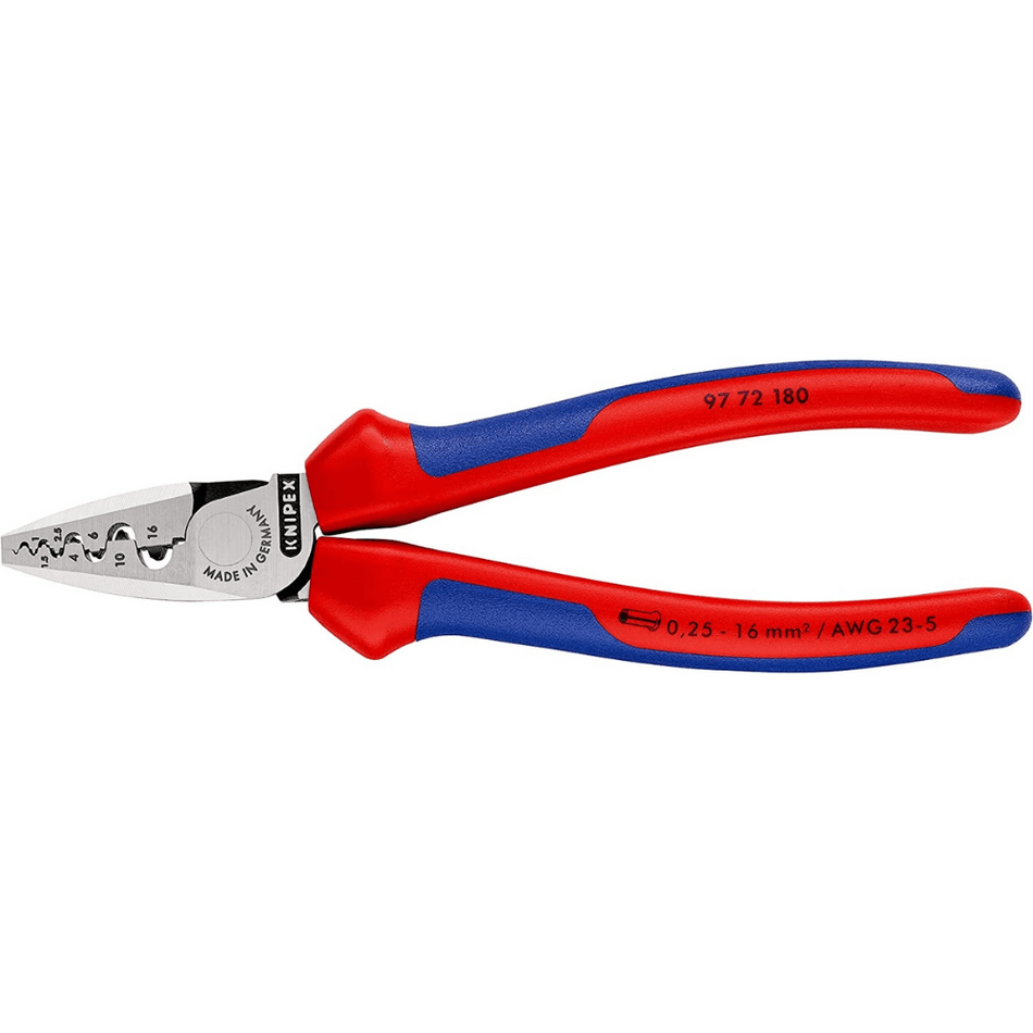 Cleste sertizare pini 0.25 - 16 mm² Knipex 97 72 180