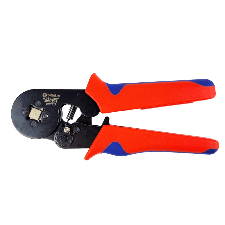 Cleste sertizare pini 0.25 - 10 mm², profil patrat Bitmi 10037