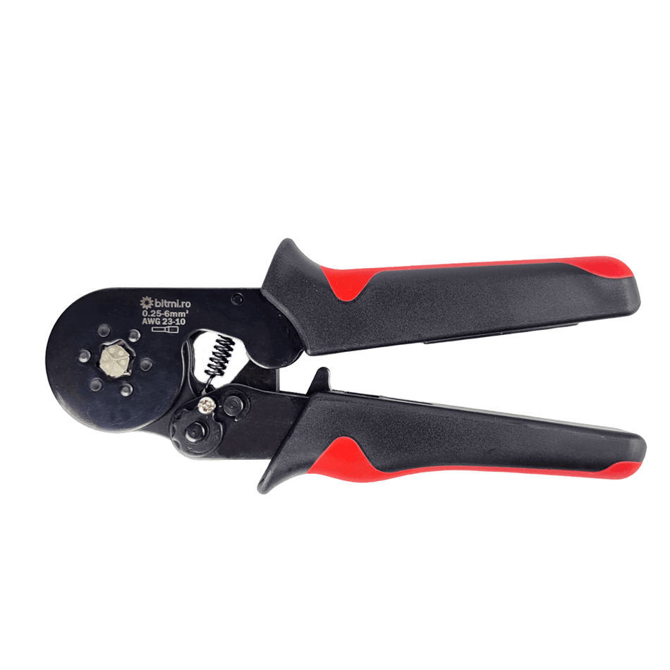 Cleste sertizat hexagonal pentru pini 0.25 - 6 mm², Bitmi 10084