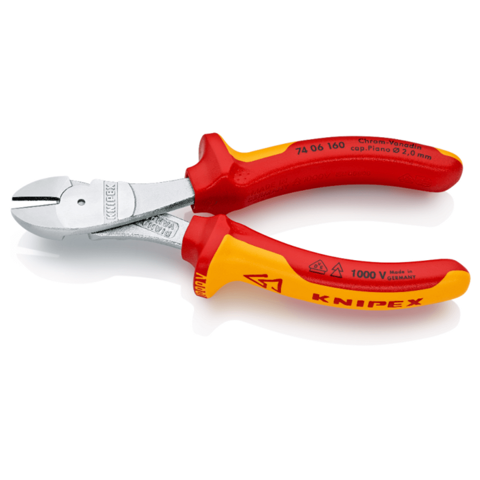 Cleste VDE cu tais lateral, 160mm, Knipex 74 06 160