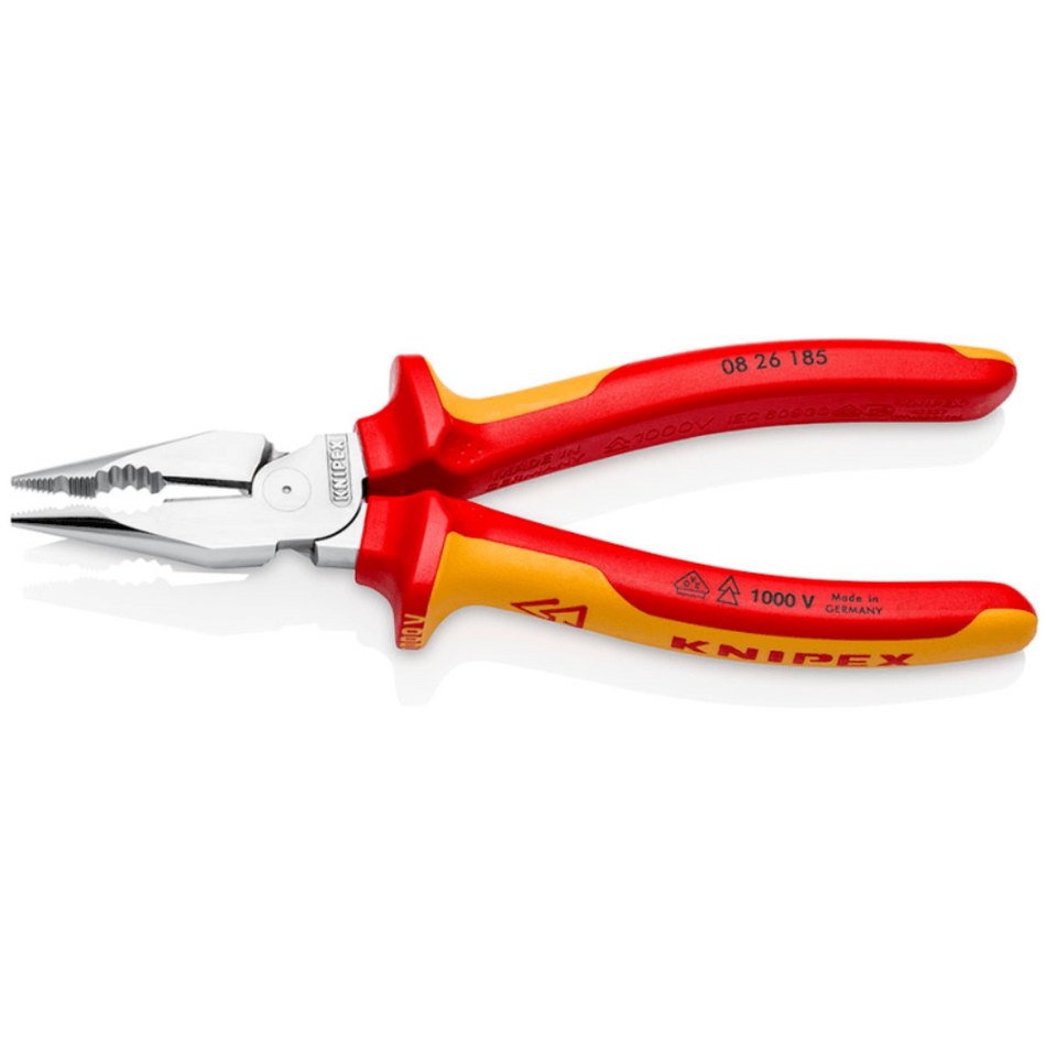 Cleste VDE combinat cu cioc, 188mm, Knipex 08 26 185