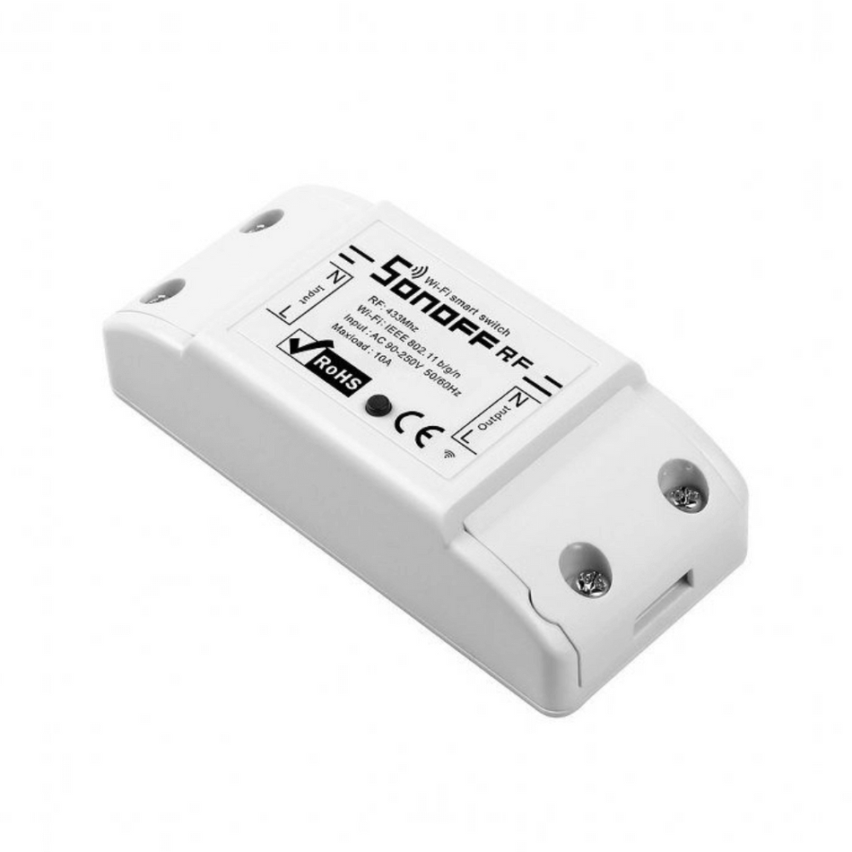 Comutator inteligent WiFi + RF 433, 1 canal, Sonoff RF R2