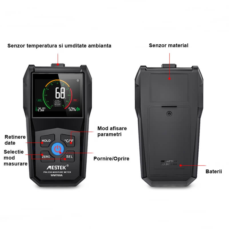 Umidometru neinvaziv Mestek WM700A