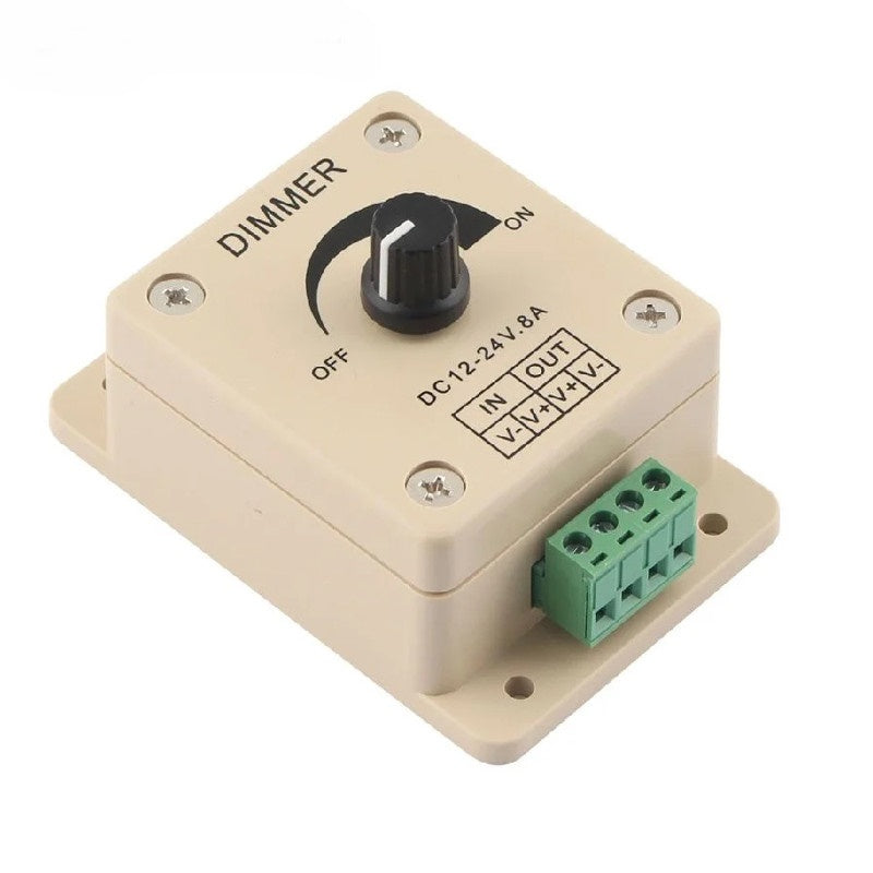 Dimmer reglabil 12V-24V, pentru banda LED