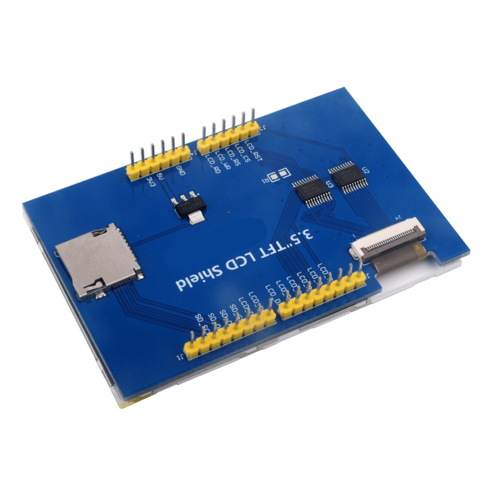 Ecran LCD ILI9486, 3.5", cu slot pentru card SD, compatibil Arduino UNO/MEGA