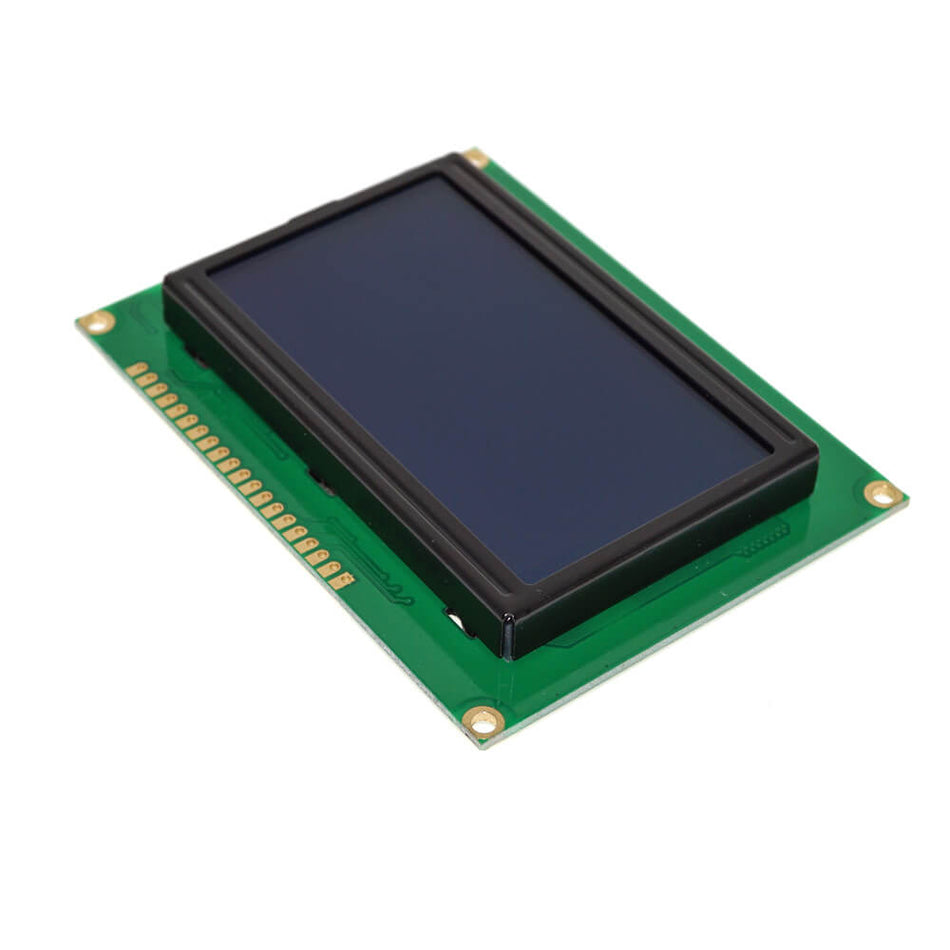 Display LCD12864 iluminat, conectare in serie sau paralel