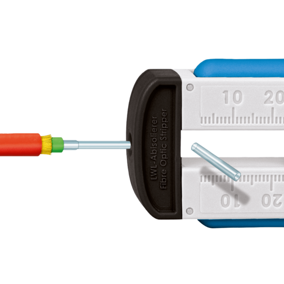 Unealta pentru dezizolat cabluri cu fibra optica, Knipex 12 85 110 SB