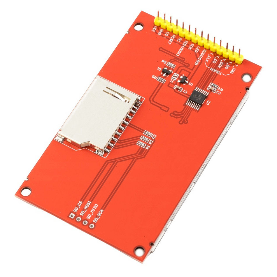 Ecran LCD ILI9341, cu slot pentru Card SD, 2.4"