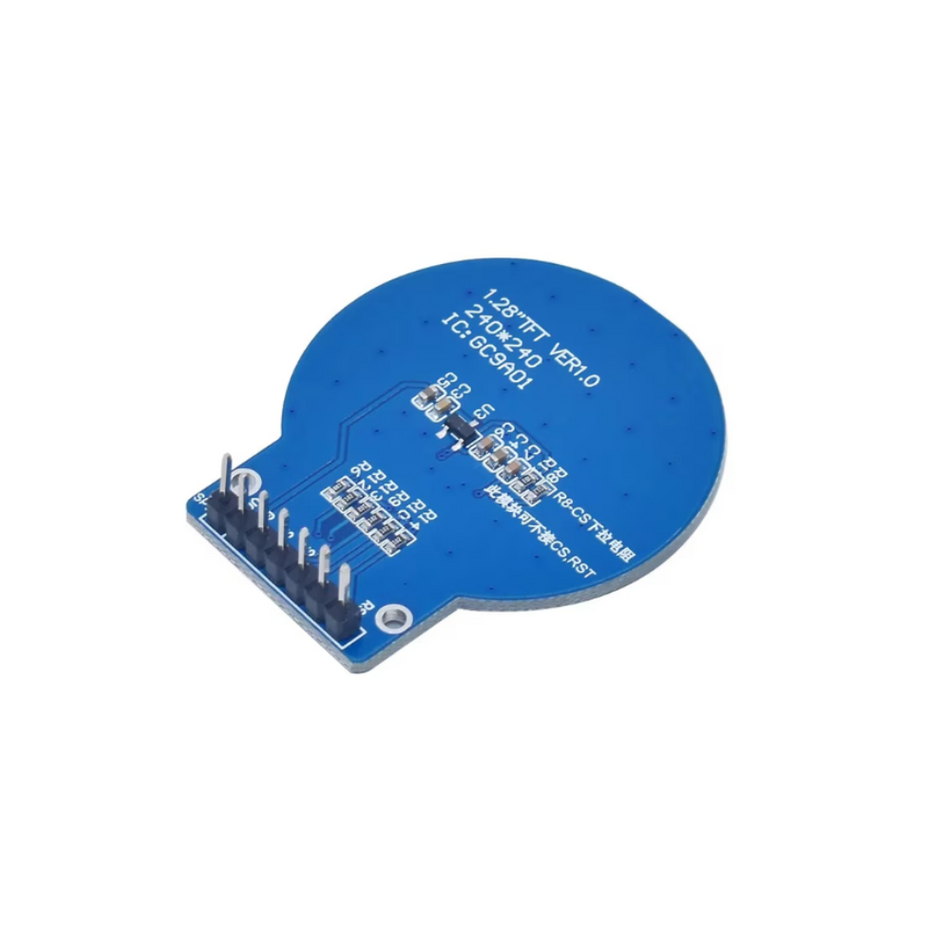 Ecran OLED rotund 1.2" GC9A01, cu interfata SPI