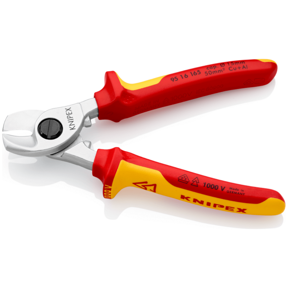 Foarfeca VDE pentru taierea cablurilor, Knipex 95 16 165