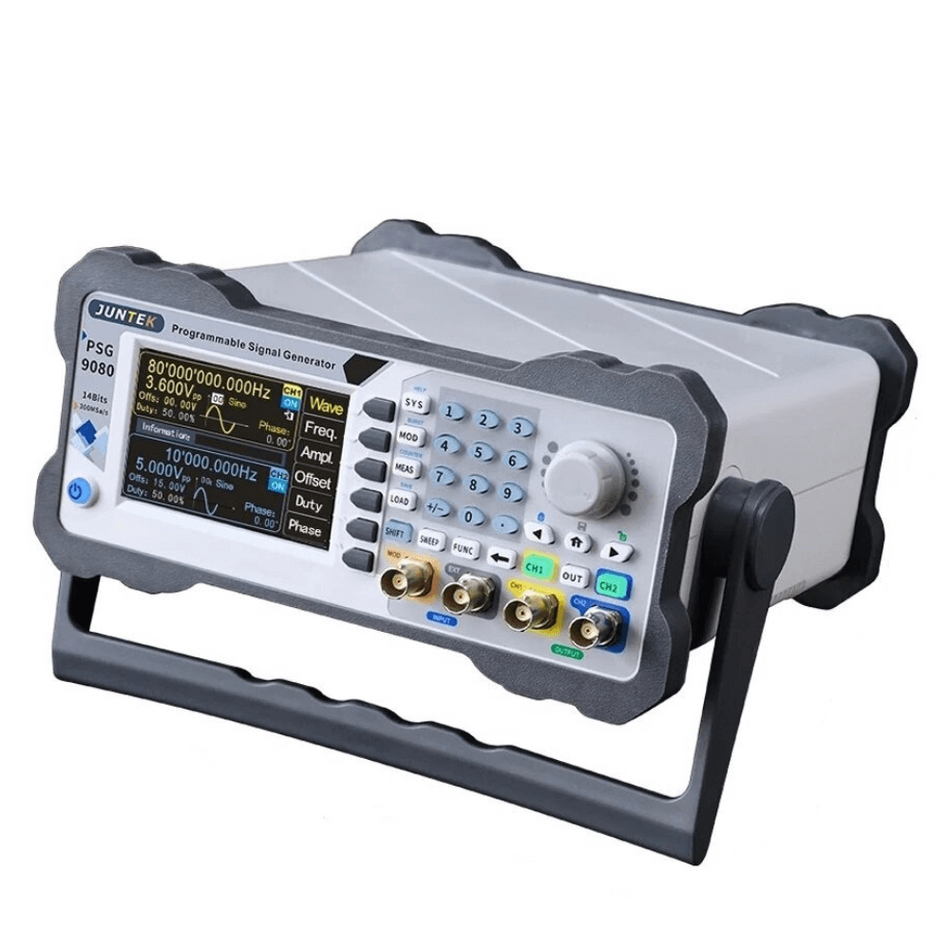 Generator de semnal, 2 canale, 1nHz-80MHz, JUNCTEK PSG9080