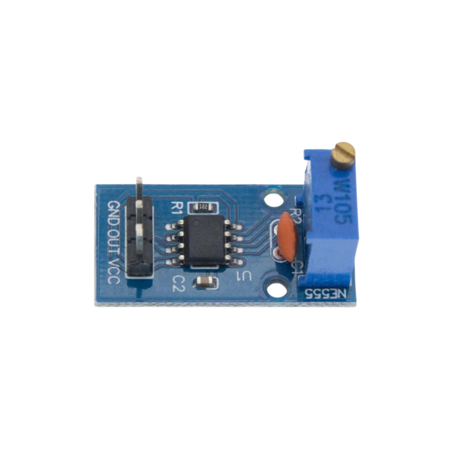 Modul generator semnal dreptunghiular NE555 reglabil, 5 - 12VDC