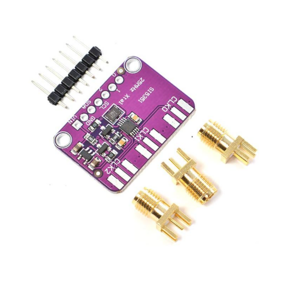 Modul I2C pentru generare semnal tact la 25MHz, GY-Si5351