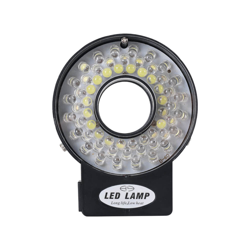 Inel iluminator 60 LED pentru microscoape digitale, diametru maxim 45mm