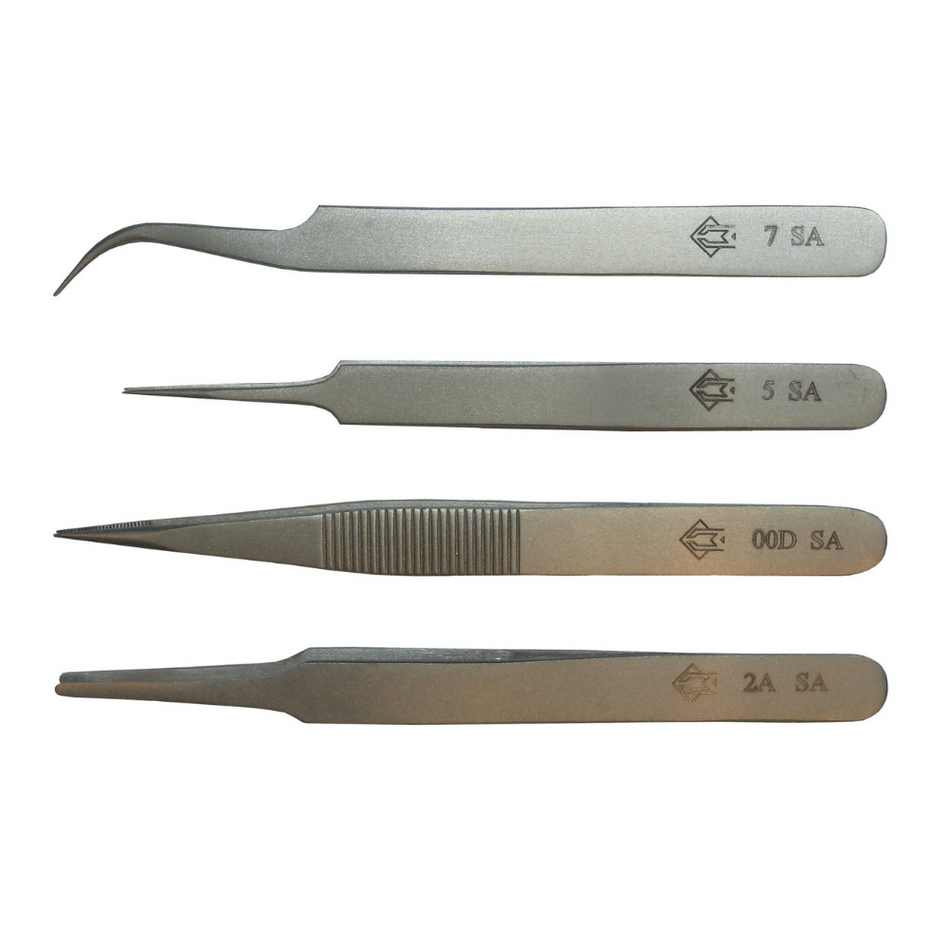 Kit de pensete pentru electronisti, 4 bucati, Piergiacomi KIT4-1T