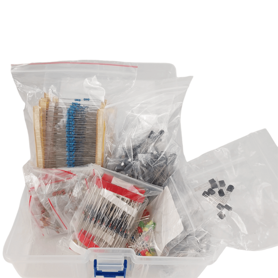 Set de 1400 componente electronice active si pasive, Bitmi 11303