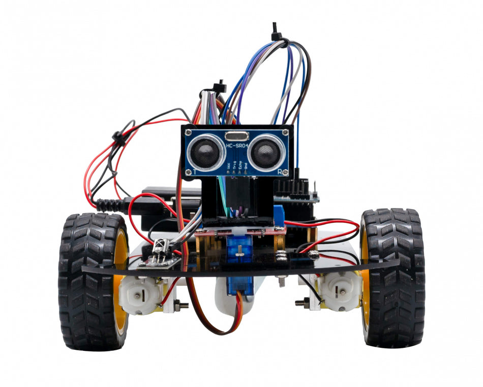 Kit de robot cu senzor ultrasonic HC-SR04, Bitmi 10083