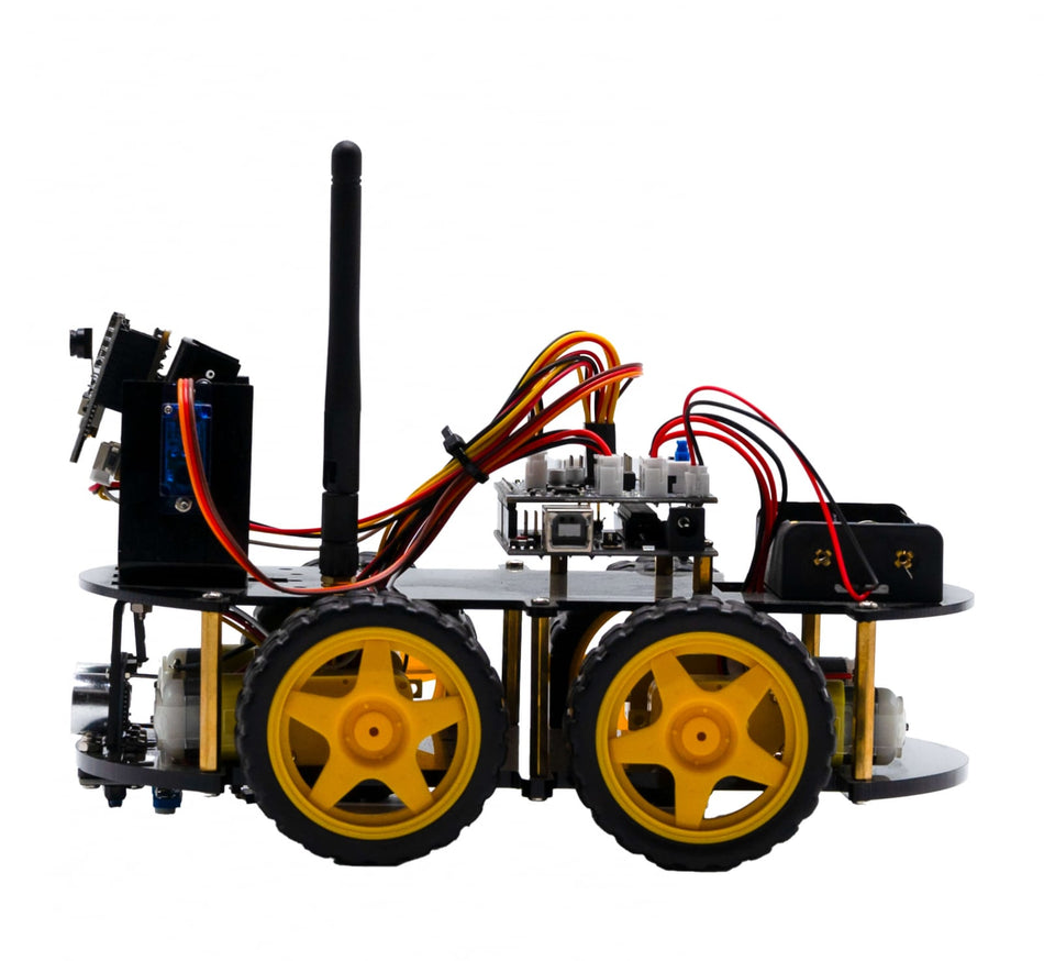 Kit de robot STEM 4WD cu modul ESP32-CAM, Bitmi 10294