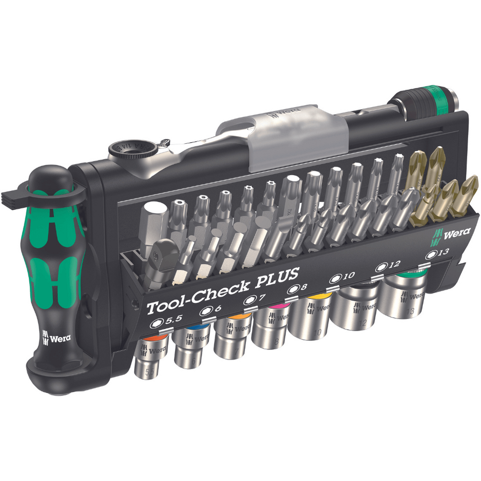 Set de surubelnite cu biti, 39 piese, Tool-Check PLUS, Wera 05049055001