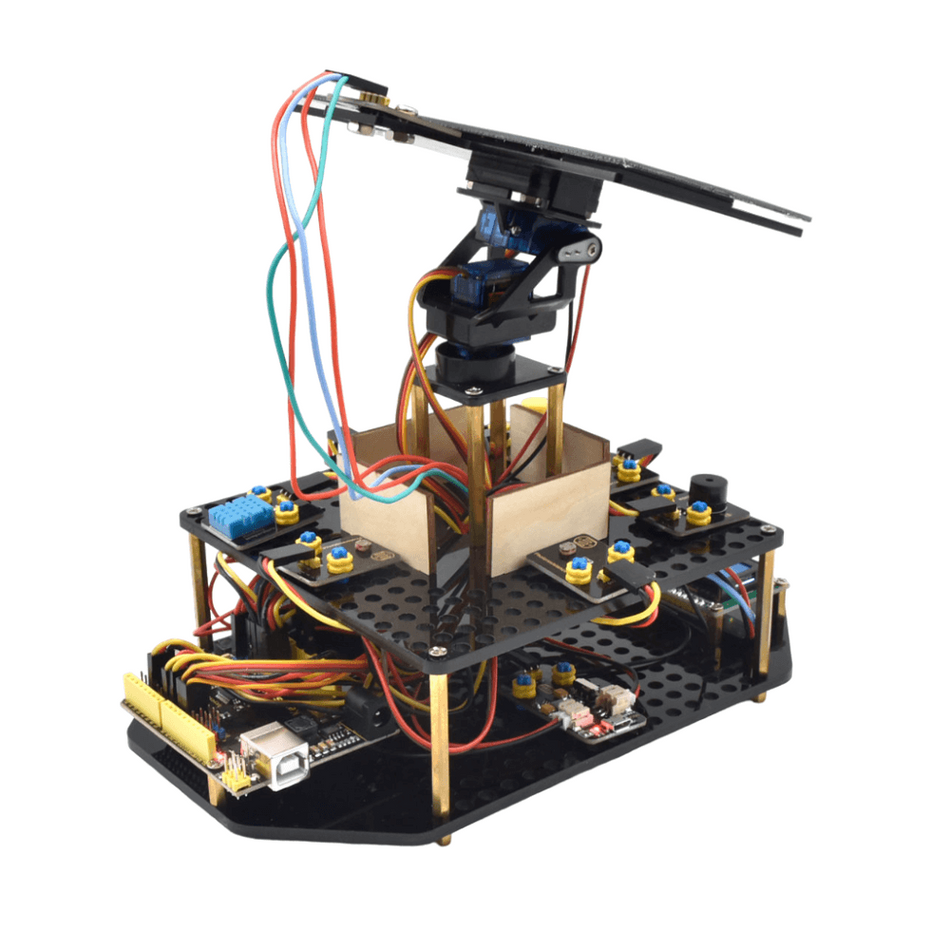Kit educativ STEM pentru urmarire solara, Keyestudio