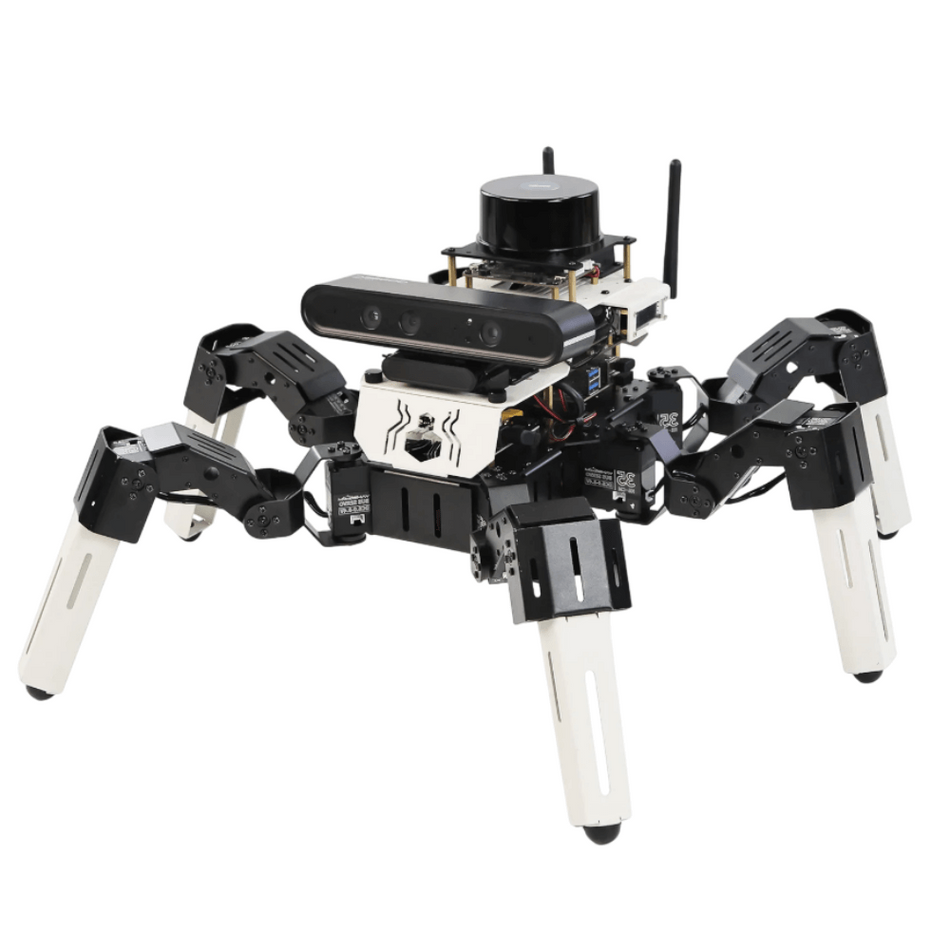 Kit robot hexapod cu Lidar MUTO RS, cu placa Raspberry Pi 5 8GB