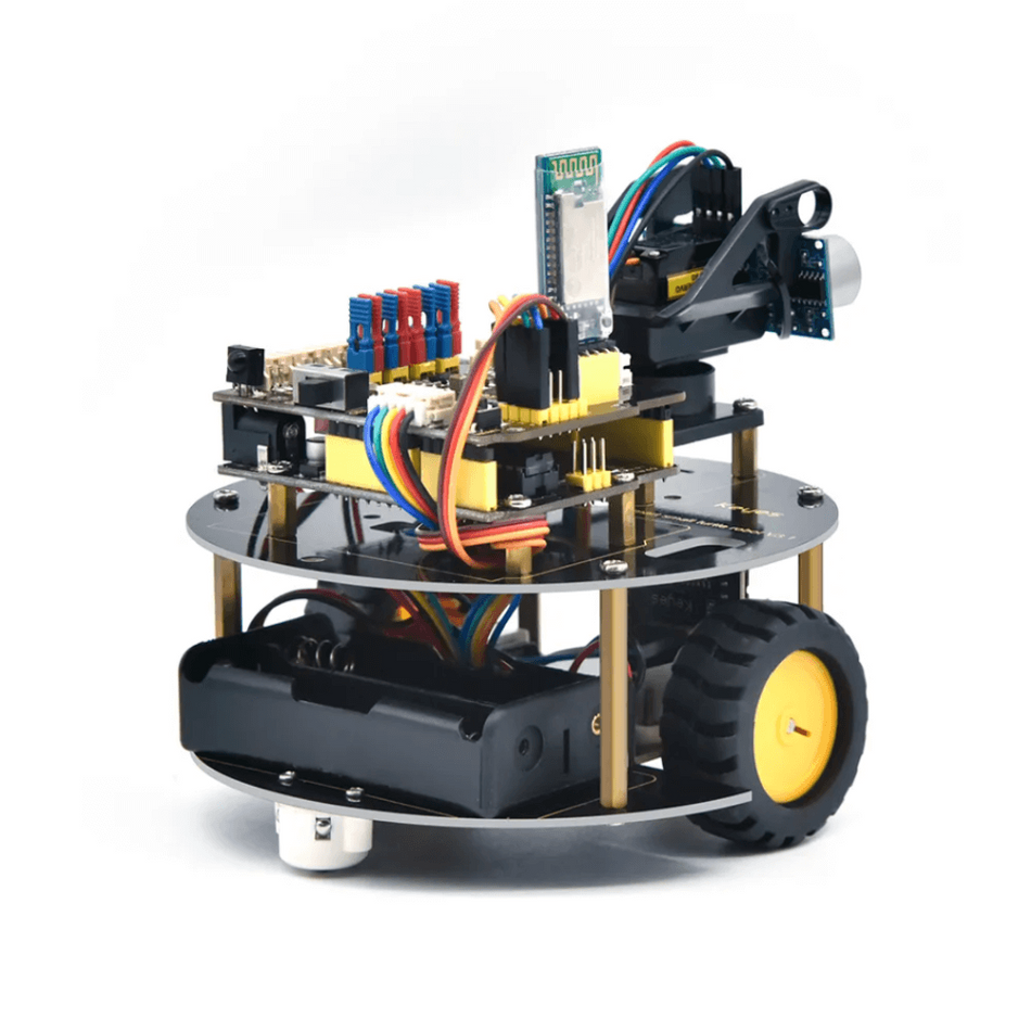 Kit robot STEM Keyestudio KS0558 Smart Little Turtle Car V3.0, 2WD