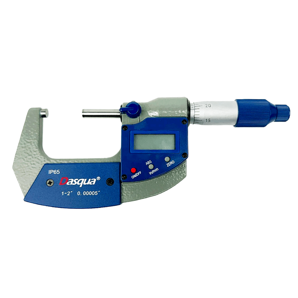 Micrometru digital de exterior, 25-50mm/0.001mm, IP65, Dasqua 4410-1110