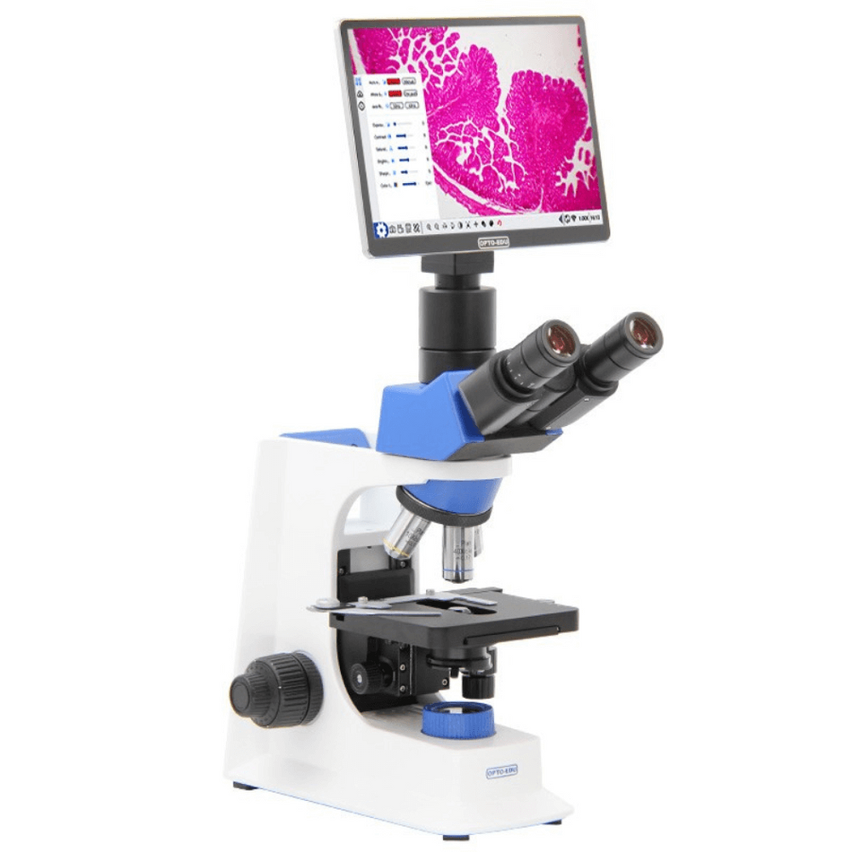 Microscop biologic digital 2200X, cu ecran LCD tactil 10.5", OPTO-EDU A33.2601