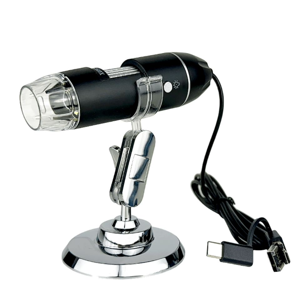 Microscop digital portabil, 2MP, cu marire 1600x si port USB