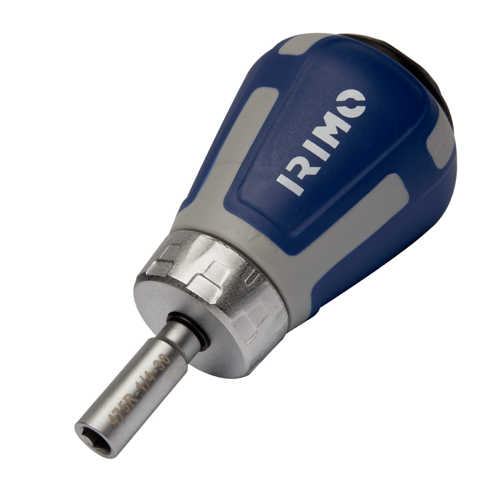 Mini surubelnita cu clichet si 6 biti varf dublu Irimo 475R-1/4-30