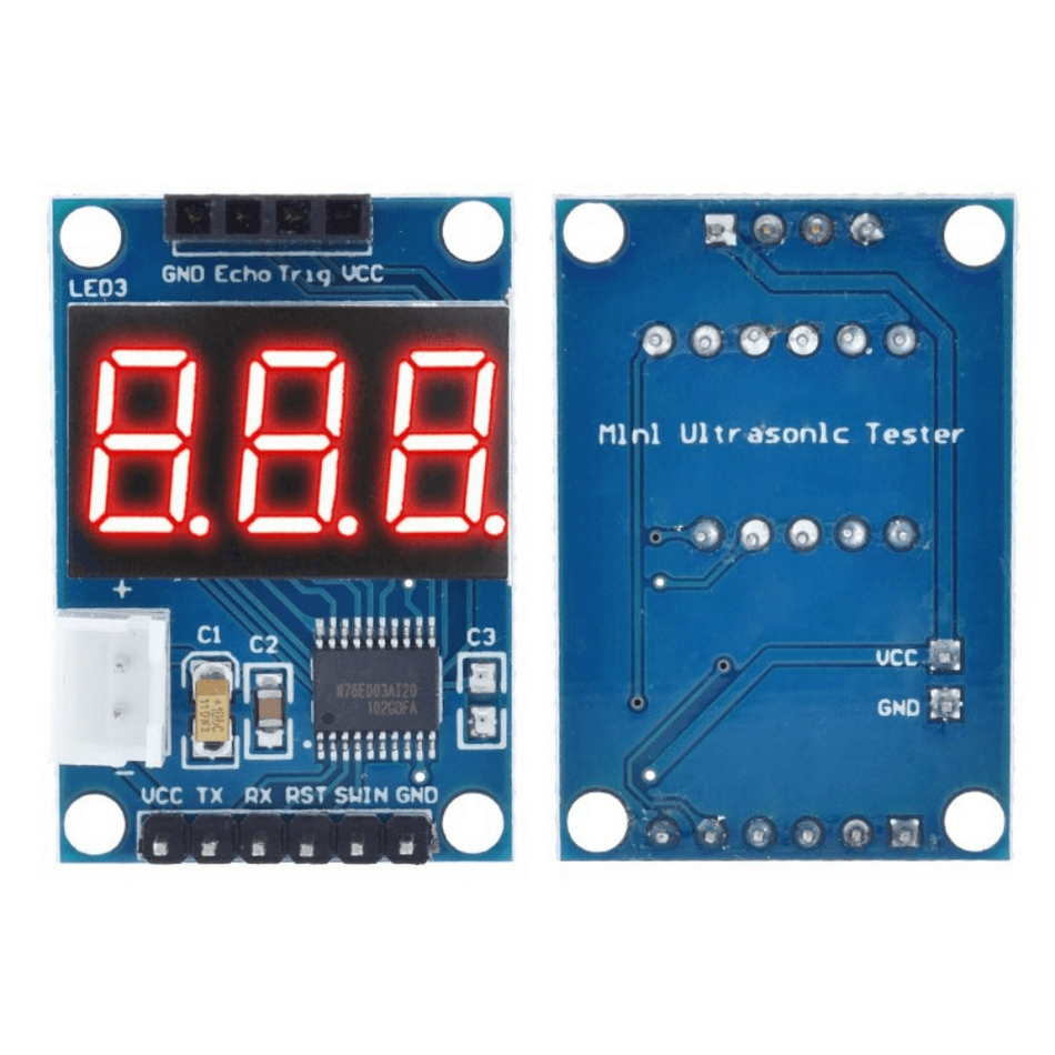 Modul afisare distanta pentru senzorul ultrasonic HC-SR04