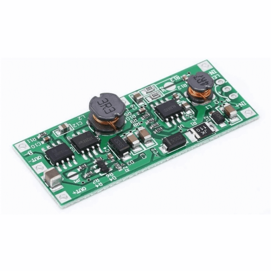 Modul UPS 12V pentru acumulator litiu-ion 3.7V, cu incarcare automata si comutare