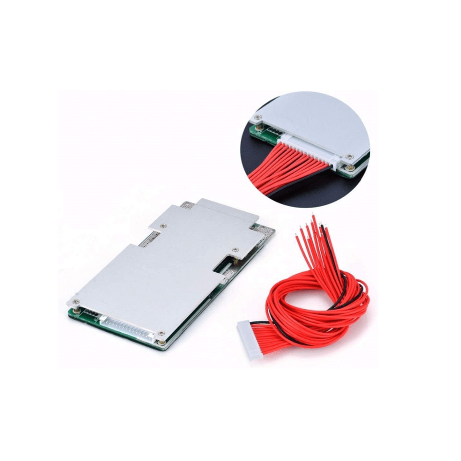 Modul BMS pentru acumulatori litiu 14S, 45A,52V, cu balans