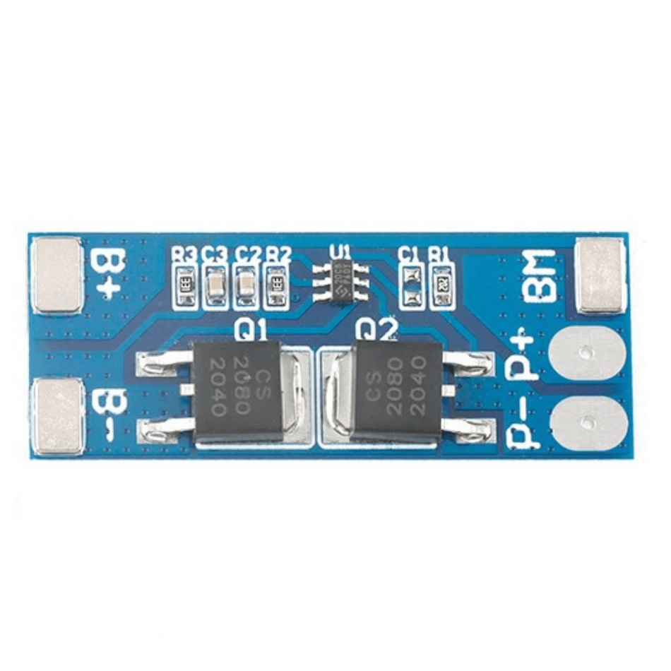 Modul BMS pentru acumulatorii de Litiu, 2S, 7.4V, 8A, cu protectie