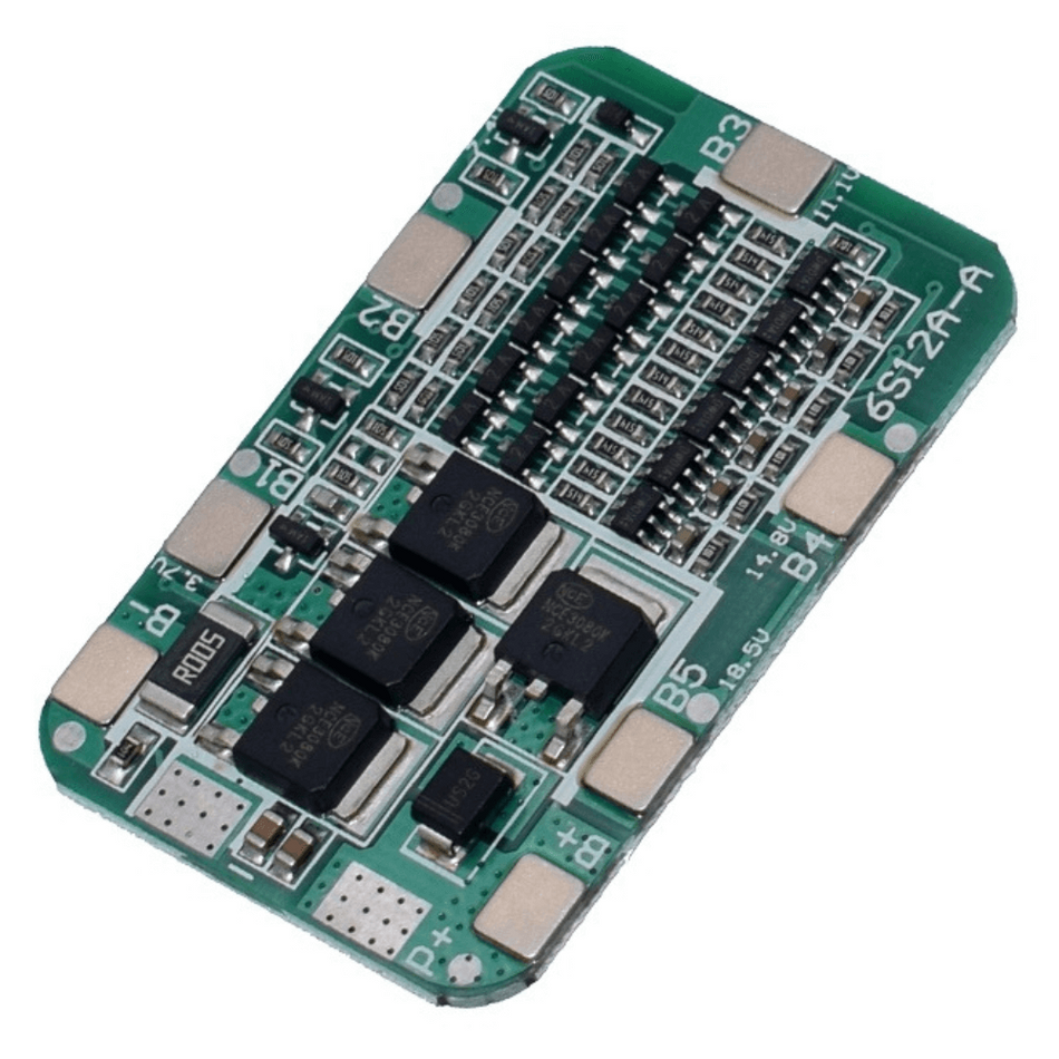 Modul BMS pentru acumulatori de Litiu, 6S, 24V, 15A