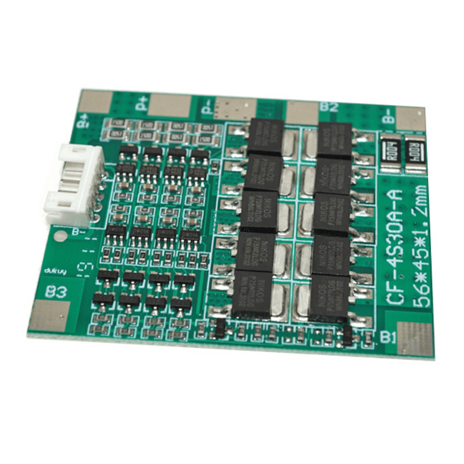 Modul BMS cu echilibrare, 4S, 16.8V, 30A