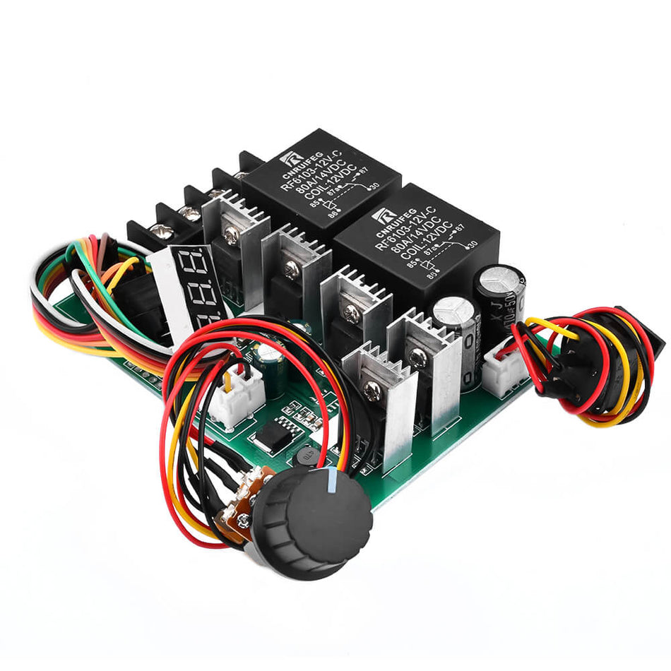 Modul control viteza si directie motoare DC, PWM, 9-50V DC, 40A, 2000W