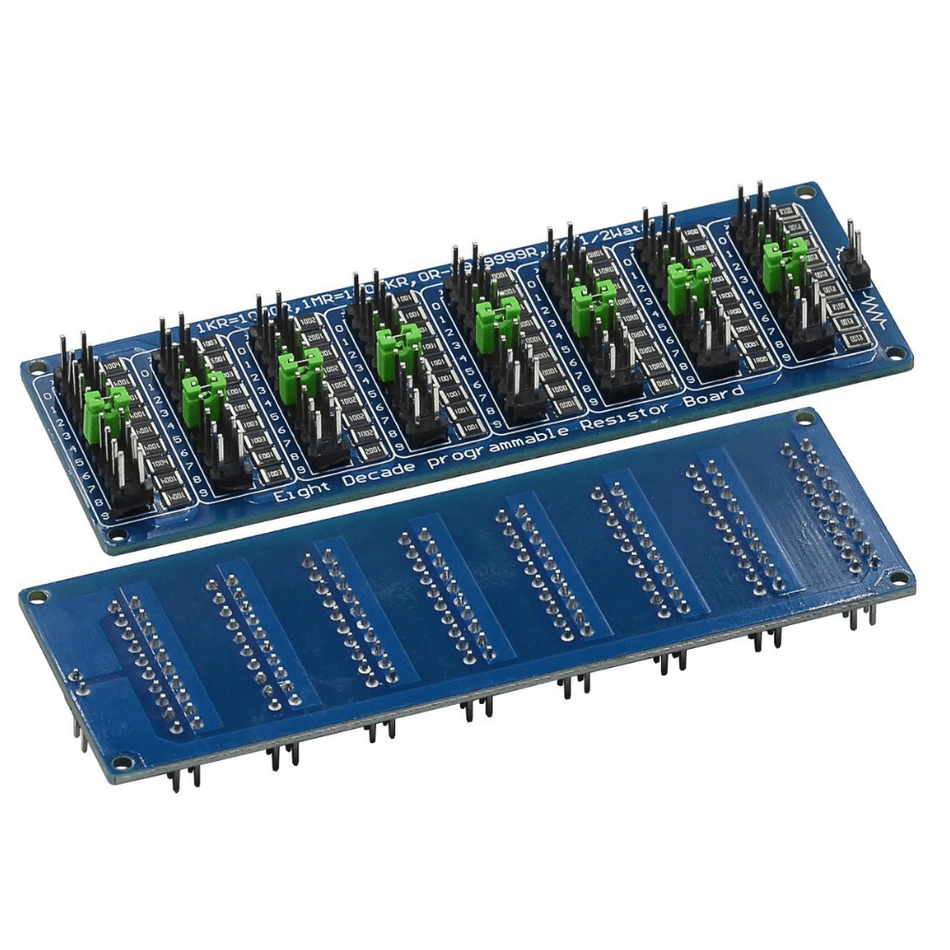 Modul cu rezistente programabile SMD 1/2W, 8 decade, 0-9999999.9Ω