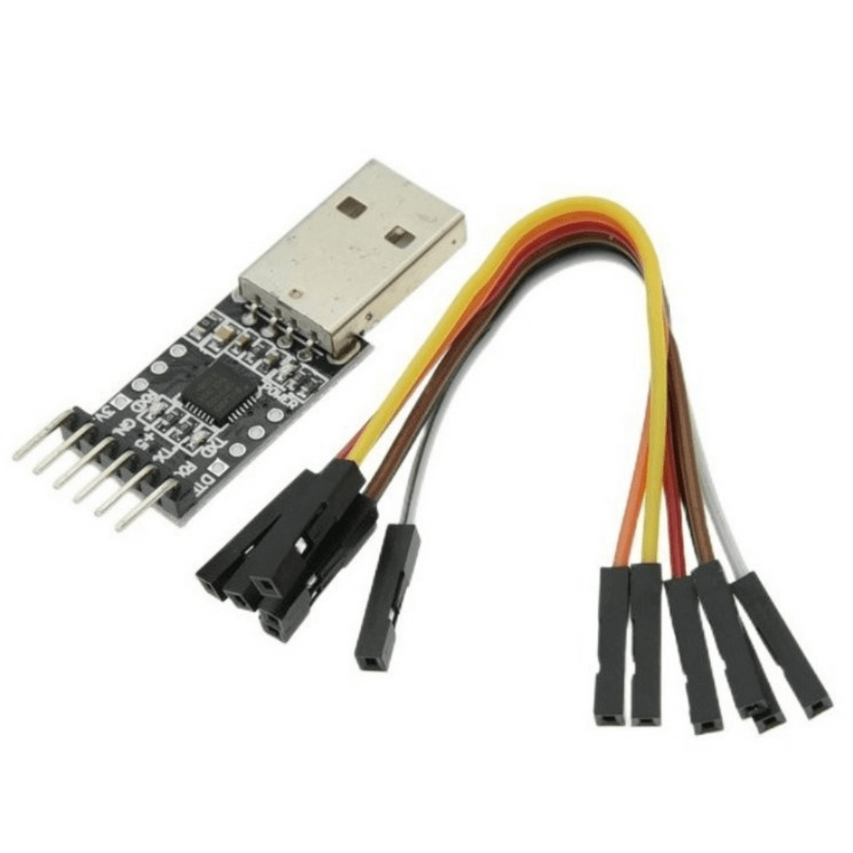 Modul convertor USB 2.0 la TTL UART, 3.3V/5V DC, CP2102