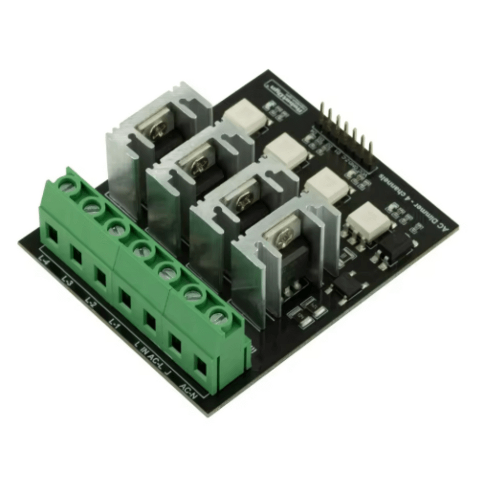 Modul dimmer AC 4 canale 3.3V/5V, control PWM