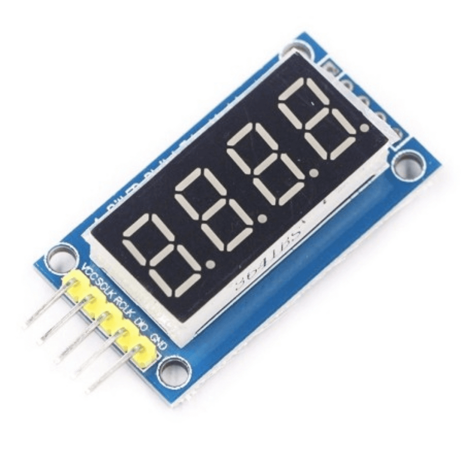 Modul display LED 0.36", 4*7 segmente, 74HC5950
