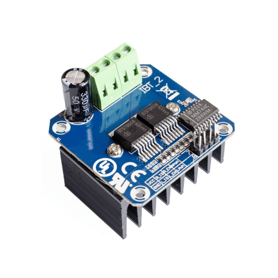 Modul driver de motor BTS7960B 20A, punte H, 6 - 27V, control PWM