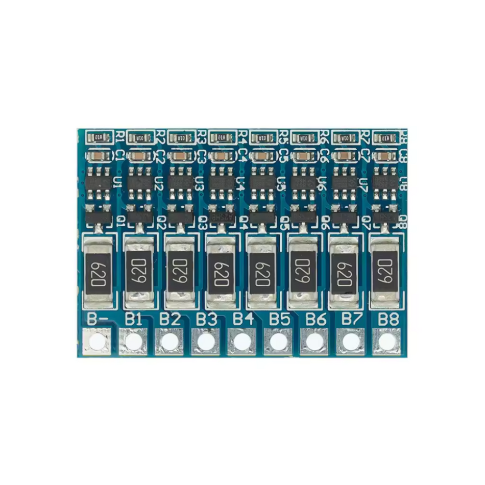 Modul echilibrare 8S 29.6V, pentru acumulatori 18650