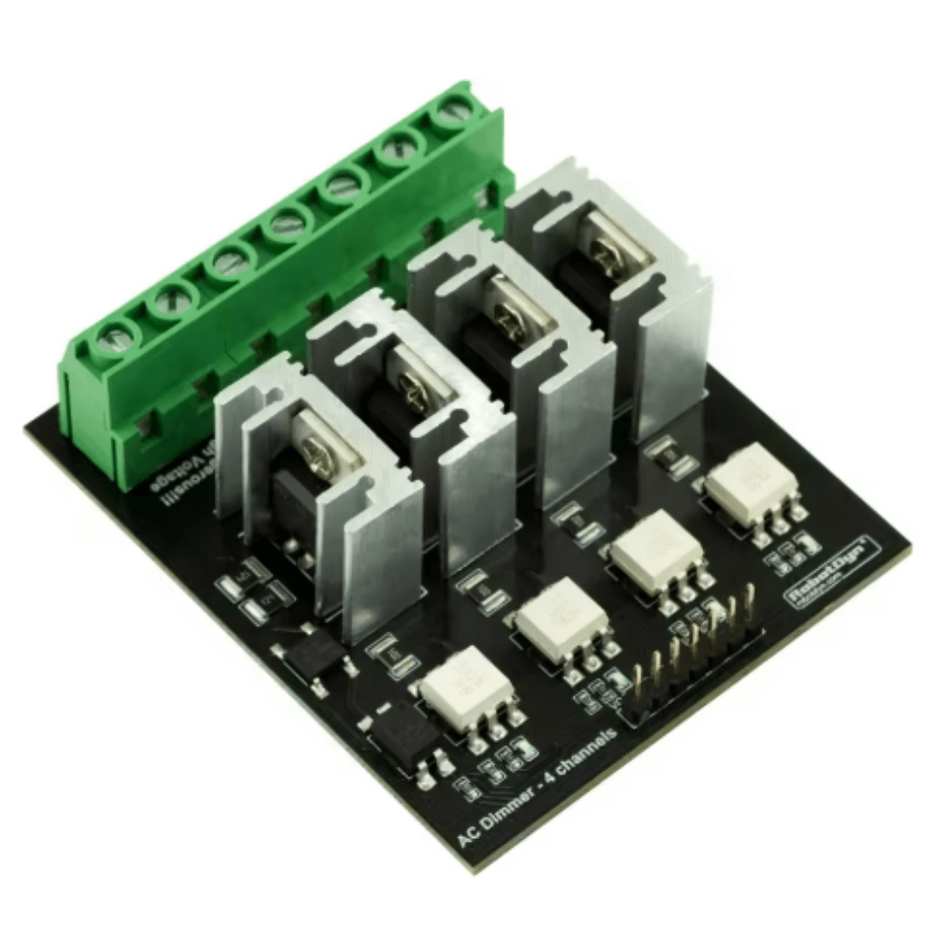 Modul dimmer AC 4 canale 3.3V/5V, control PWM