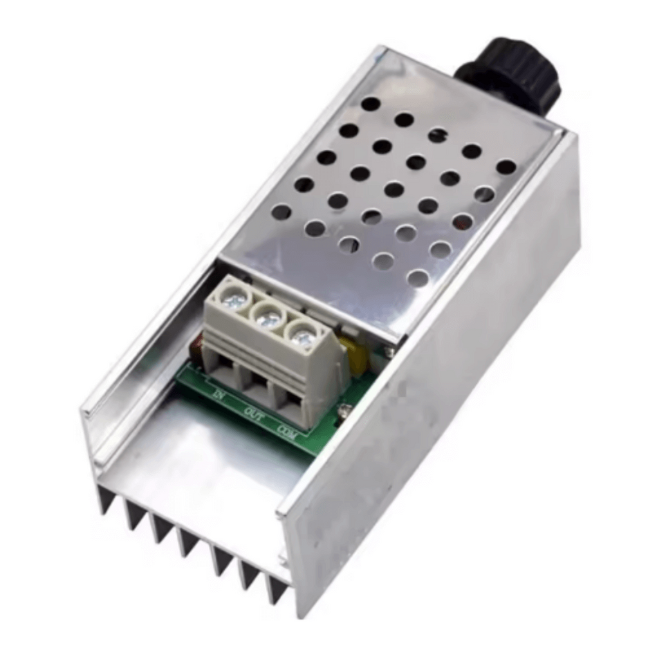 Regulator de tensiune si turatie SCR, 220V AC, 10000W, control variabil