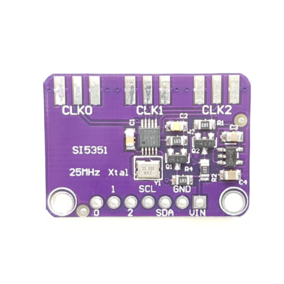 Modul I2C pentru generare semnal tact la 25MHz, GY-Si5351