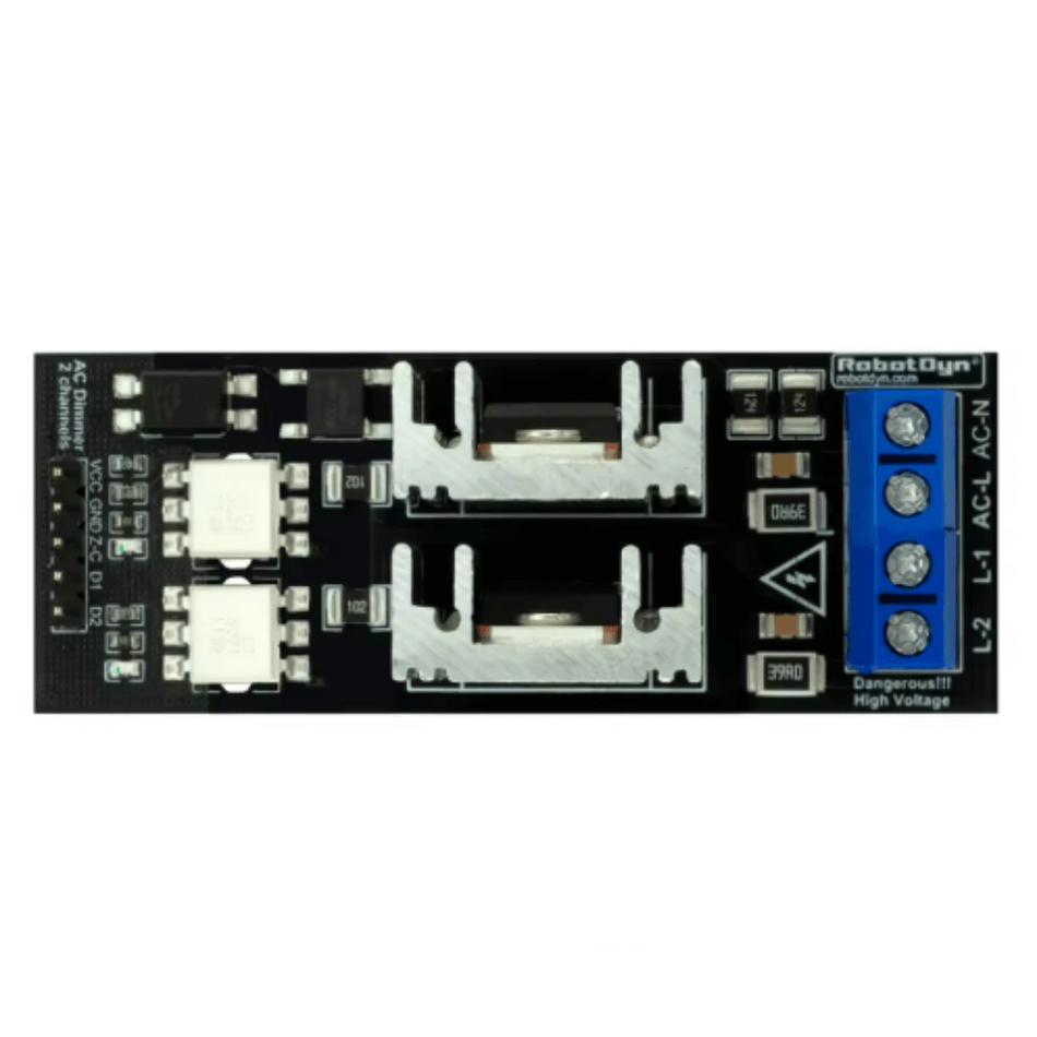 Modul dimmer cu 2 canale pentru curent alternativ