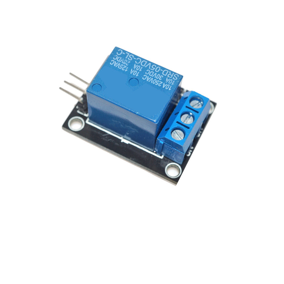 Modul releu 1 canal KY-019, control dispozitive AC prin 5 VDC
