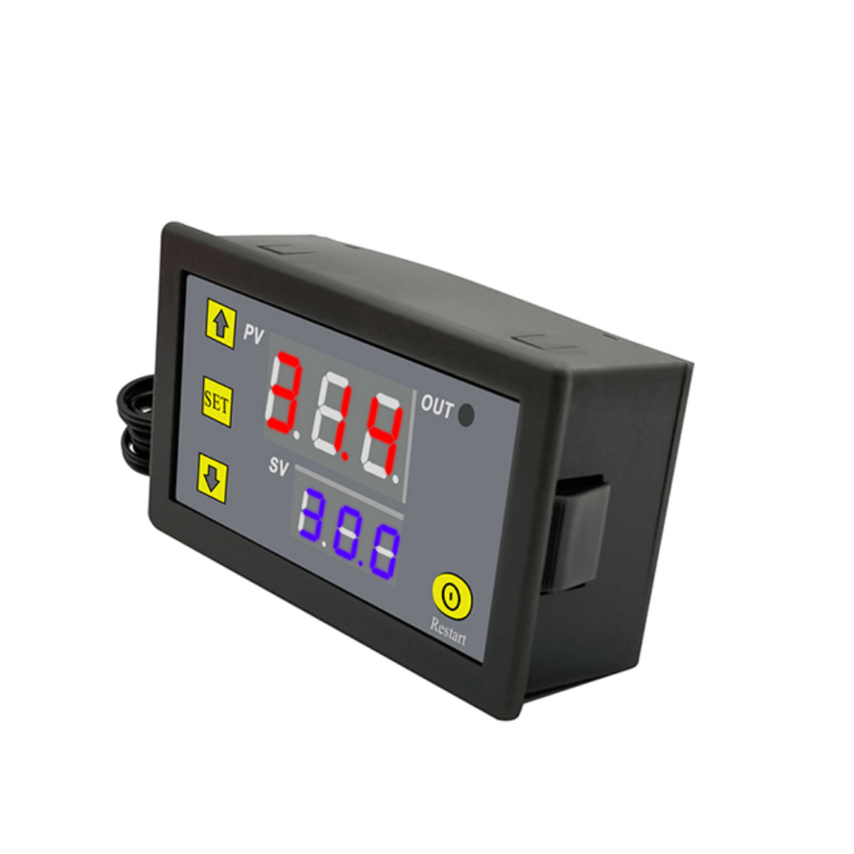 Modul termostat digital W3230 cu senzor tip sonda, 12V